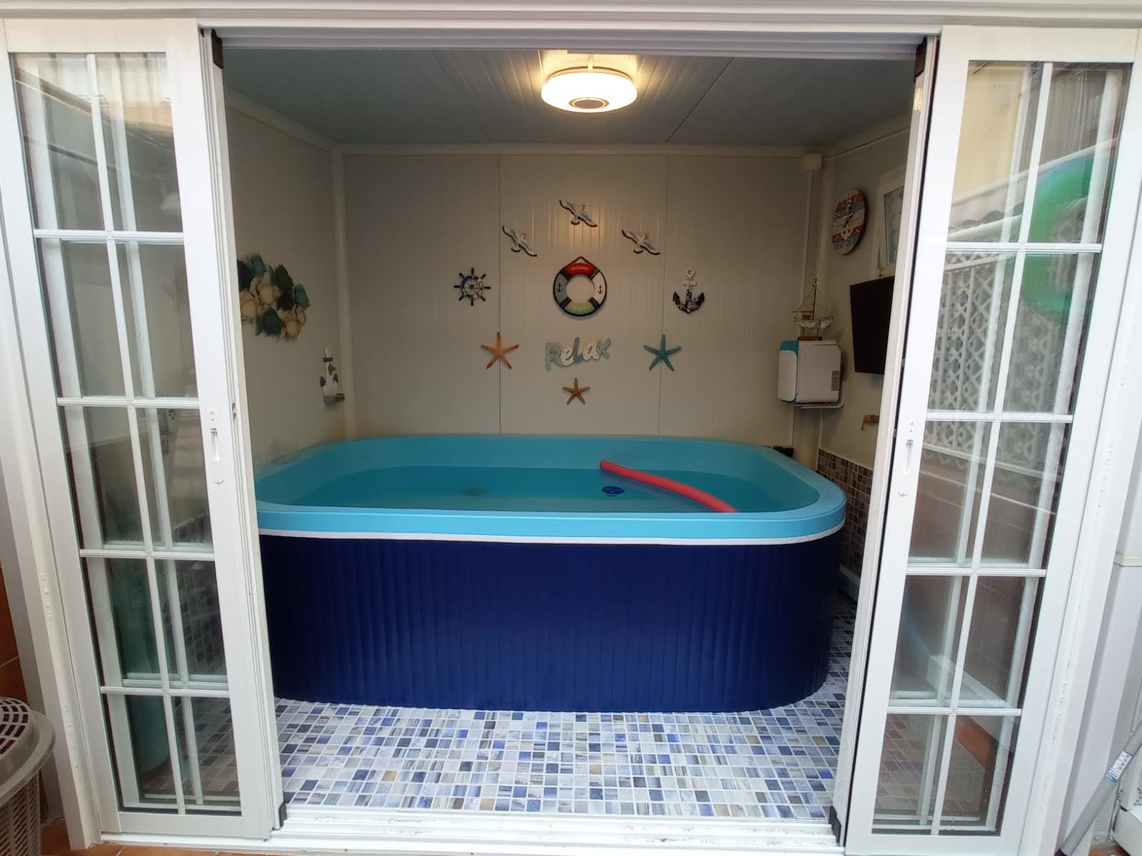 Mini piscinas elevadas para terrazas