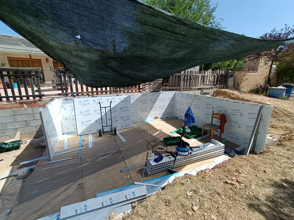 piscinas de superficie modernas