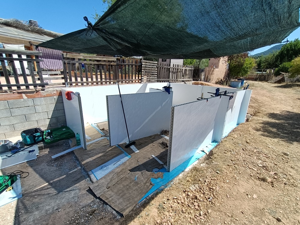 piscinas de superficie modernas