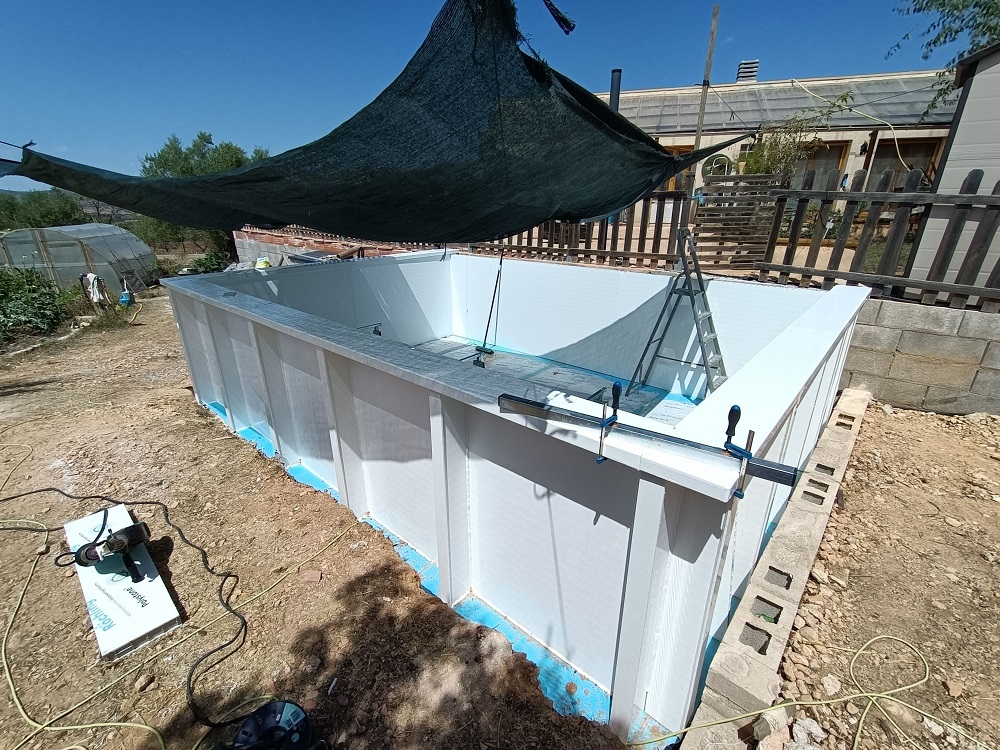 piscinas de superficie modernas