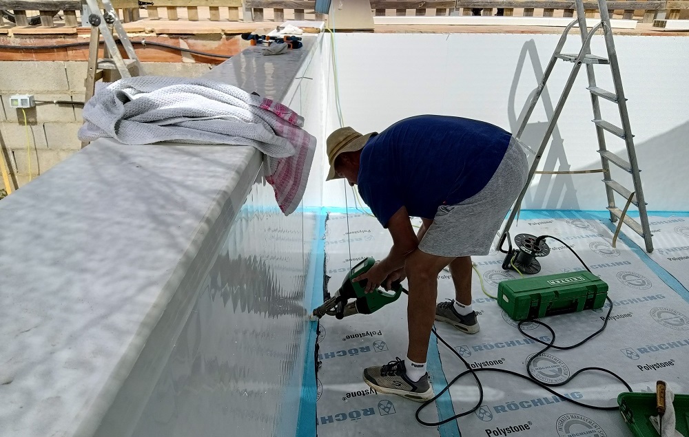 piscinas de superficie modernas