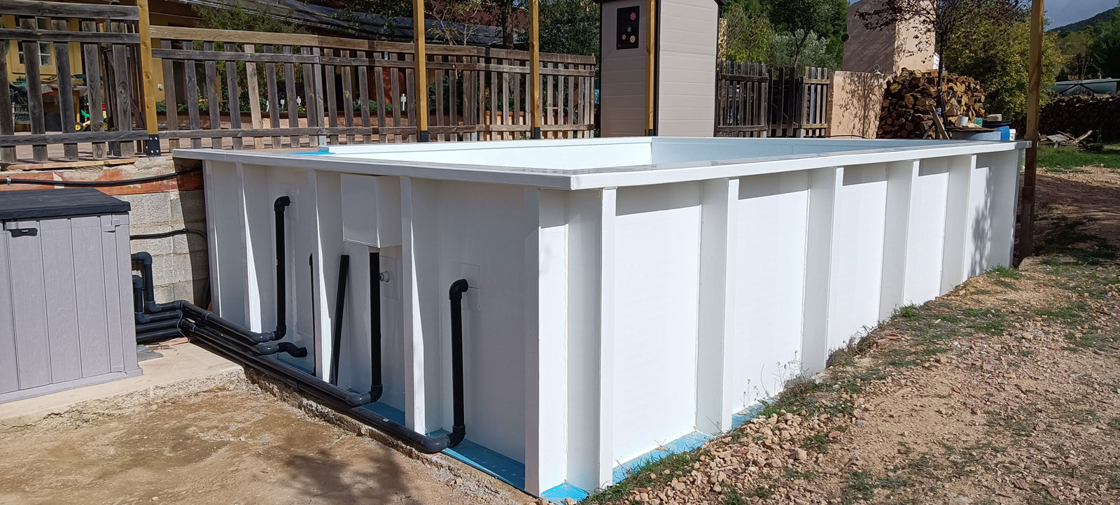 piscinas de superficie modernas