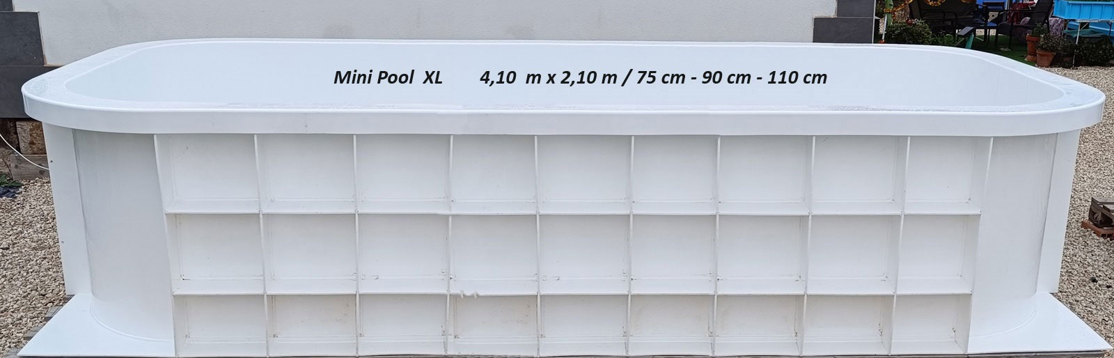 Mini piscinas elevadas para terrazas